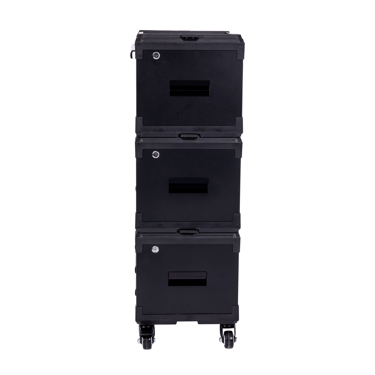 SGS Modular Rolling Tool Box and Organiser System | 3 Piece | Stackable
